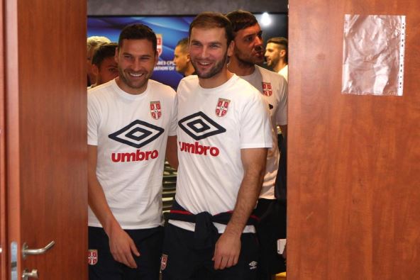 Austrija - Srbija, Branislav Ivanović i Nemanja Matić