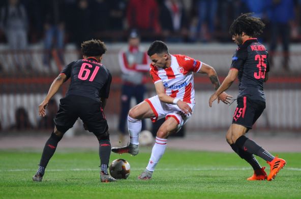 Liga Evrope 3. kolo: Crvena zvezda - Arsenal (UŽIVO)