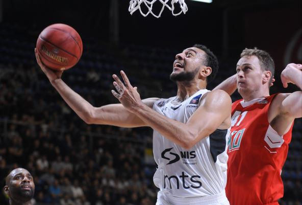 Partizan - Lokomotiva Kubanj 83-93 uživo Evrokup 2017