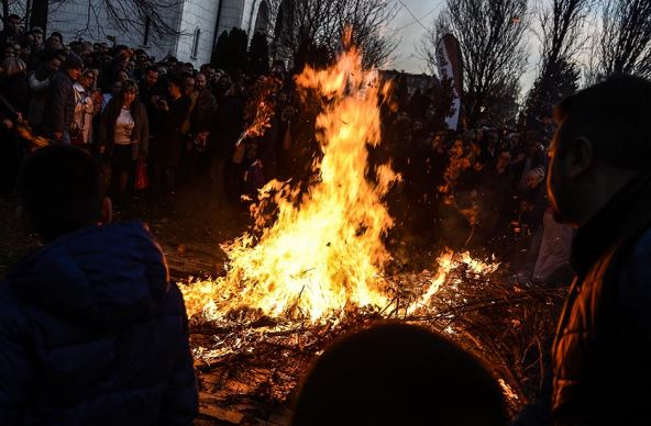 Hram Svetog Save Božićna liturgija 2018