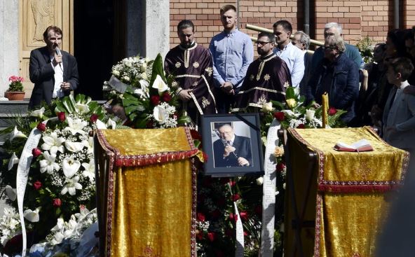 Boki Milošević sahrana Aleja velikana Novo groblje FOTO