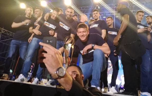 KK Budućnost Podgorica proslava ABA titule