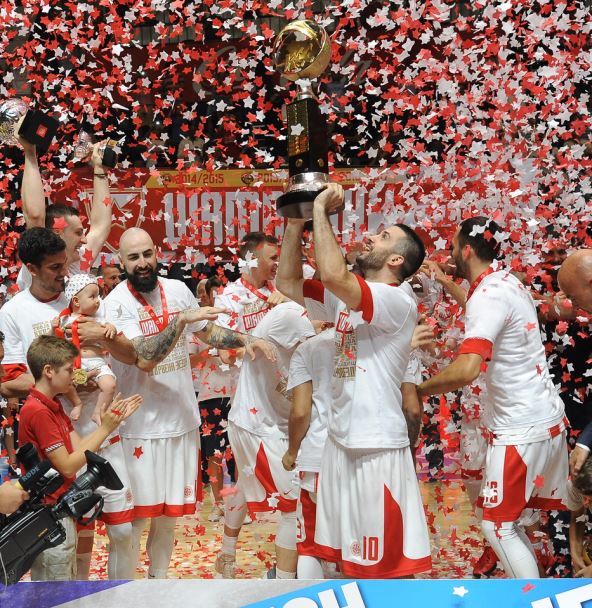 Branko Lazić najtrofejniji igrač u istoriji Crvene zvezde