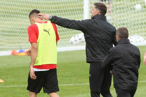 Aleksandar Mitrović trenirao odvojeno u Rusiji