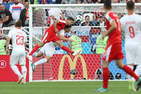 Srbija - Švajcarska 1:2 Svetsko prvenstvo Rusija 2018
