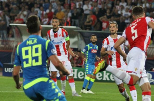 Miloš Degenek posle Zvezda - Napoli 0:0: Nismo za zajebanciju!