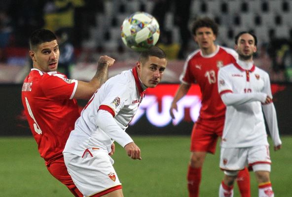 Srbija - Crna Gora 2-1, Liga Nacija - Fotografije sa utakmice