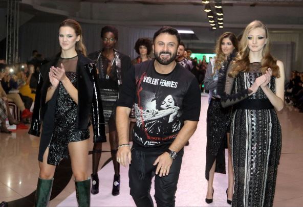 Katarina Grujić na modnoj reviji Bate Spasojevića (FOTO)