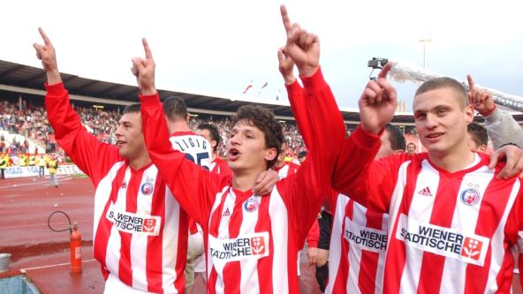 FK Crvena zvezda 2018. godina: Nikola Trajković, Marko Pantelić, Duško Tošić