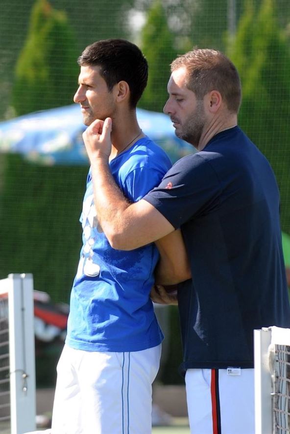 Kumovi Novak Đoković i Miljan Amanović ponovo sarađuju