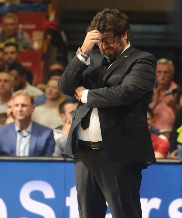Andrea Trinkijeri izjava posle poraza polufinale ABA lige Crvena zvezda - Partizan 84:63