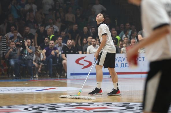 Rekonstrukcija Pionira, poslednja utakmica Partizan - Crvena zvezda