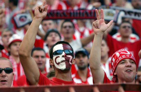 Crvena zvezda - Jang bojs kvalifikacije za Ligu sampiona