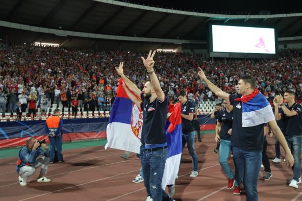 Odbojkaši na Marakani, Crvena zvezda - Olimpijakos, pehar Evropsko prvenstvo