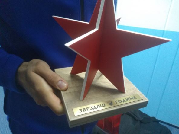 Nikola Mirotić nagrada Zvezdaš godine (VIDEO