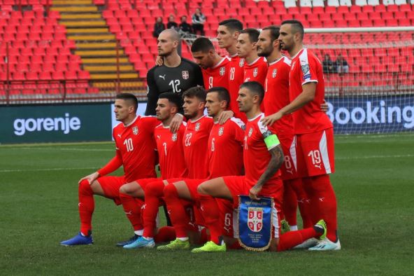 Mala podrška reprezentacije Srbije protiv Ukrajine (FOTO i VIDEO)