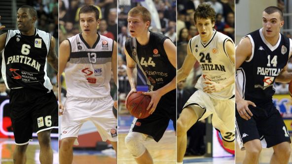 Najbolja idealna petorka Partizan ABA liga izbor navijača