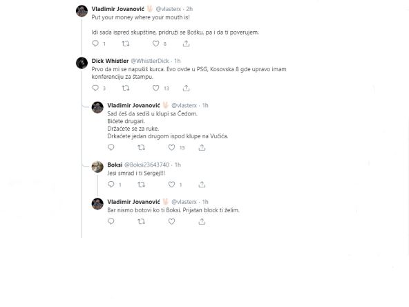 Sergej Trifunović uvrede