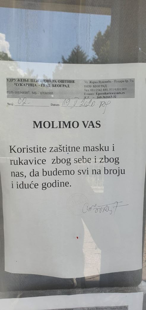 Penzioneri - korona virus - humor -zaštita - mere - foto 
