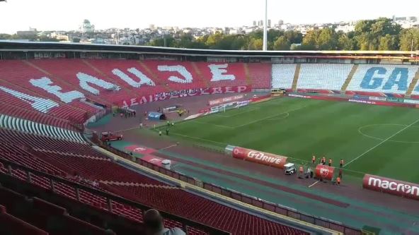 Crvena zvezda - Novi pazar novi dres Crvena zvezda Katai FOTORGAFIJE