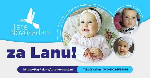 Humanitarna akcija - Novi Sad - pomoć za Lanu