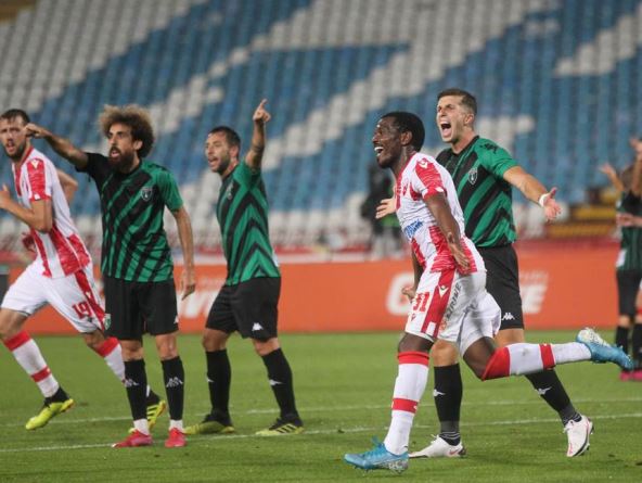 El Fardu Ben 50. gol u Crvena zvezda jubilej Evropa Gibraltar 5:0