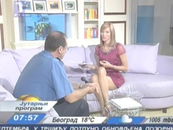 Jovana Joksimović se posle 16 godina pojavila u Jutarnjem na RTS-u