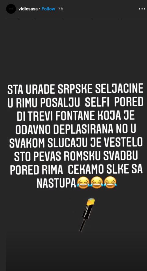 Ceca odgovorila Saši Vidiću na prozivke da je srpska seljanka u Rimu