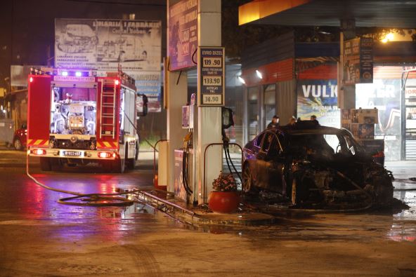 zapalio se automobil pumpa dorcol