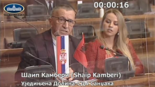 albanski predsednik iljir meta optuzbe srbija raseljavanje albanci medvedja