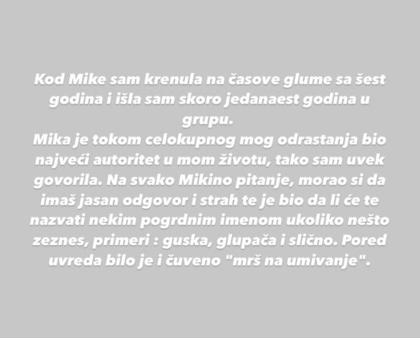 glumica milena radulovic seksualno nasilje zlostavljanje silovanje aktivistkinje strucnjaci prijava 