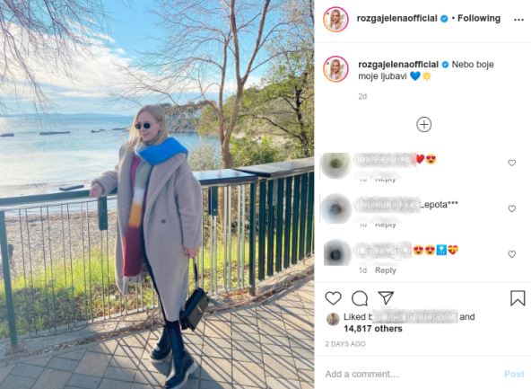 Jelena Rozga Instagram