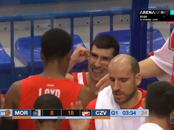 mornar crvena zvezda uzivo livestream tv prenos arena sport