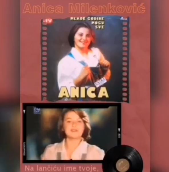 anica milenkovic na lancicu ime tvoje kako danas izgleda