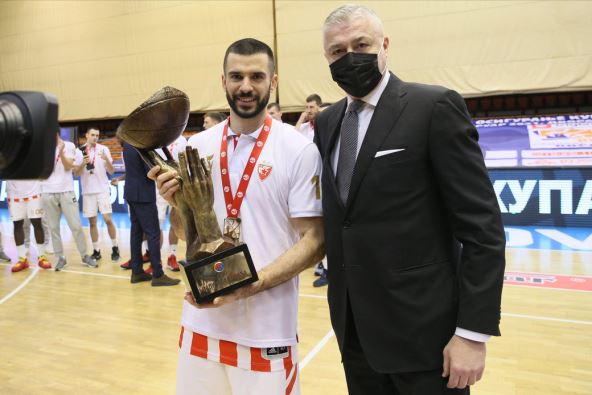 crvena zvezda osvojila kup radivoja koraca 2021
