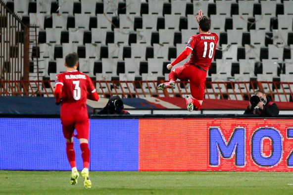 dusan vlahovic gol srbija irska kvalifikacije svetsko prvenstvo 2022