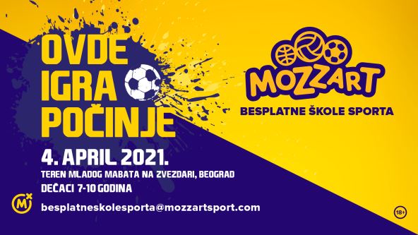 talenat nema cenu u aprilu besplatne skole sporta nikola rosic mozzart