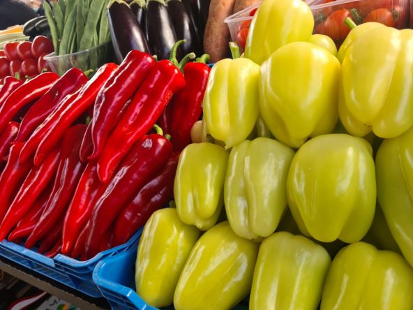 paprike na pijaci