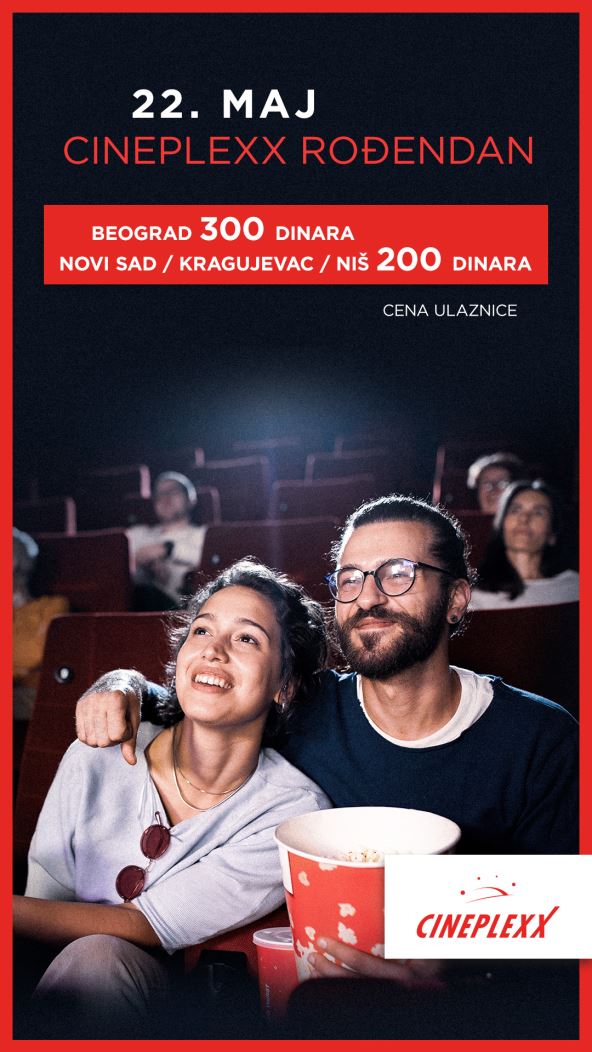 cineplexx rodjendan bioskop najnoviji filmovi snizena cena karte