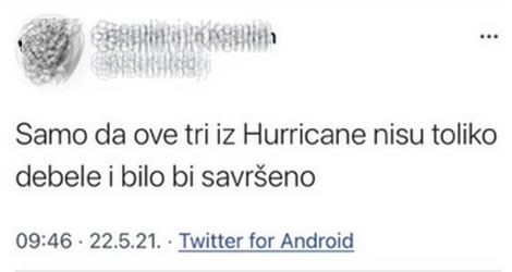 hurricane finale nastup evrovizija twitter reakcije
