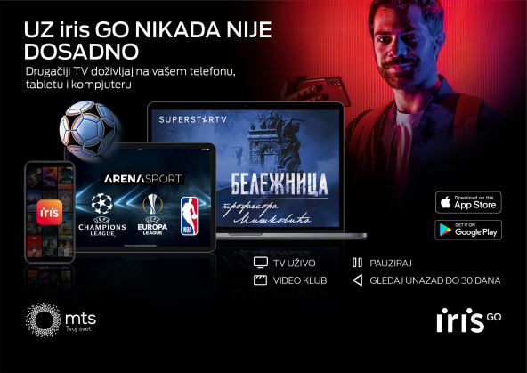 mobilna aplikacija iris go tv programi