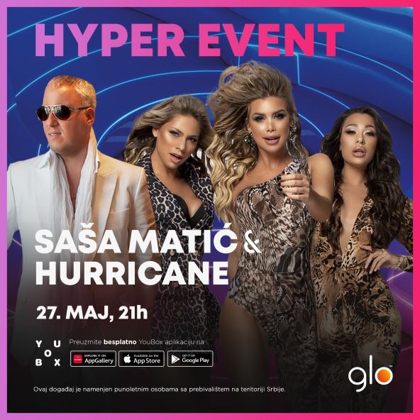 sasa matic hurricane youbox muzicki nastup
