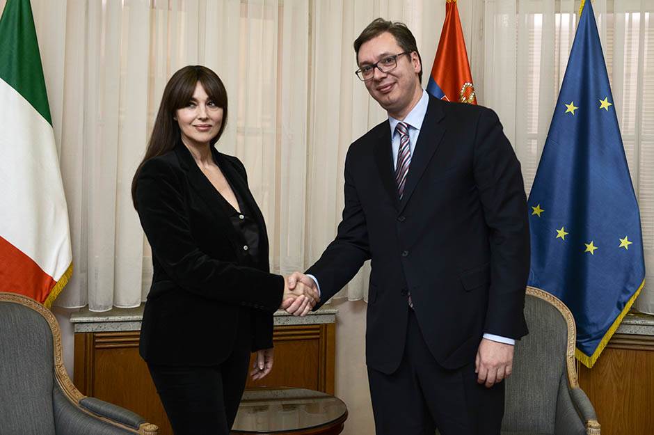 Monika Beluči o Srbiji