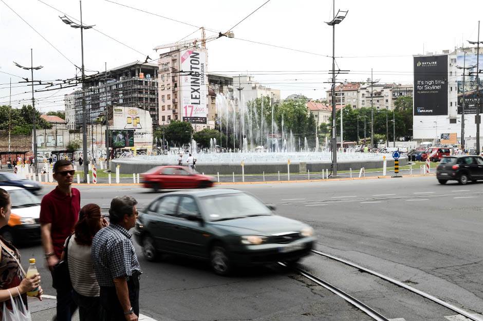 Beograd fontana na Slaviji radovi