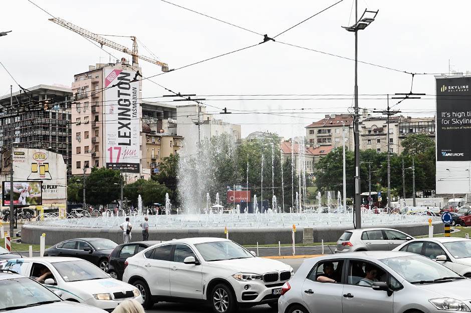 Beograd fontana na Slaviji radovi