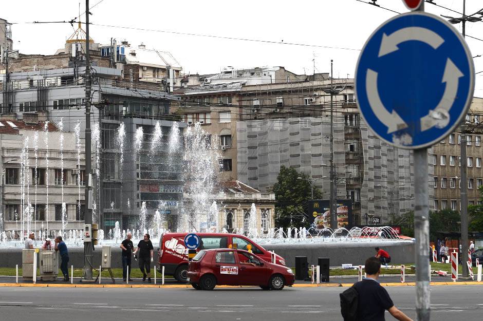 Beograd fontana na Slaviji radovi