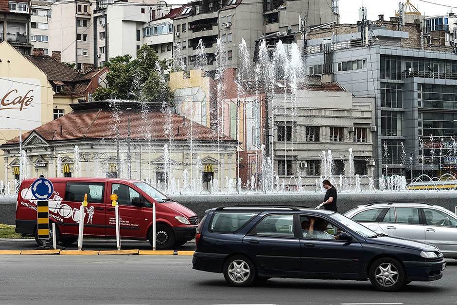 Beograd fontana na Slaviji radovi