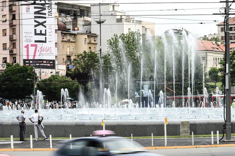 Beograd fontana na Slaviji radovi