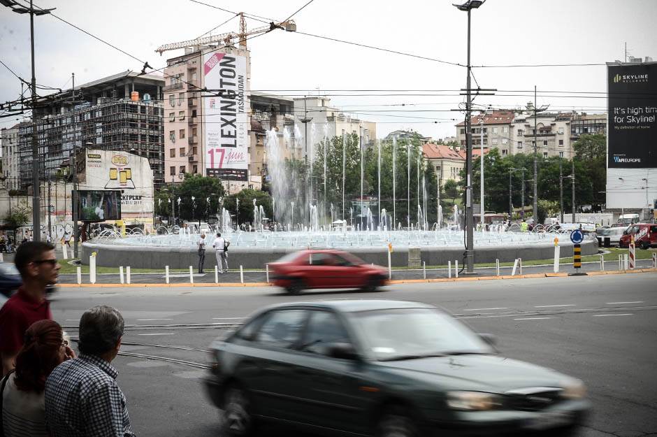 Beograd fontana na Slaviji radovi