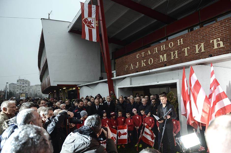 Crvena zvezda rekonstruiše stadion Rajko Mitić